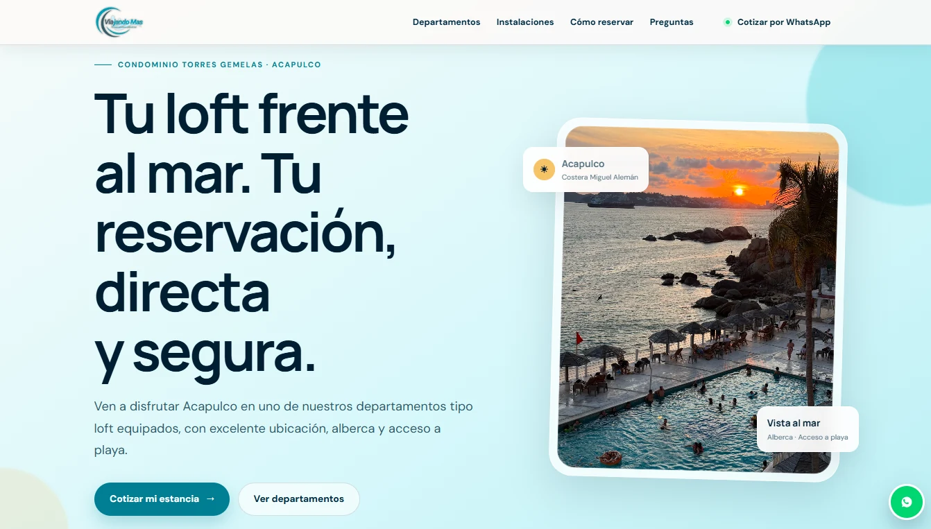 Vista previa de Viajando Más
